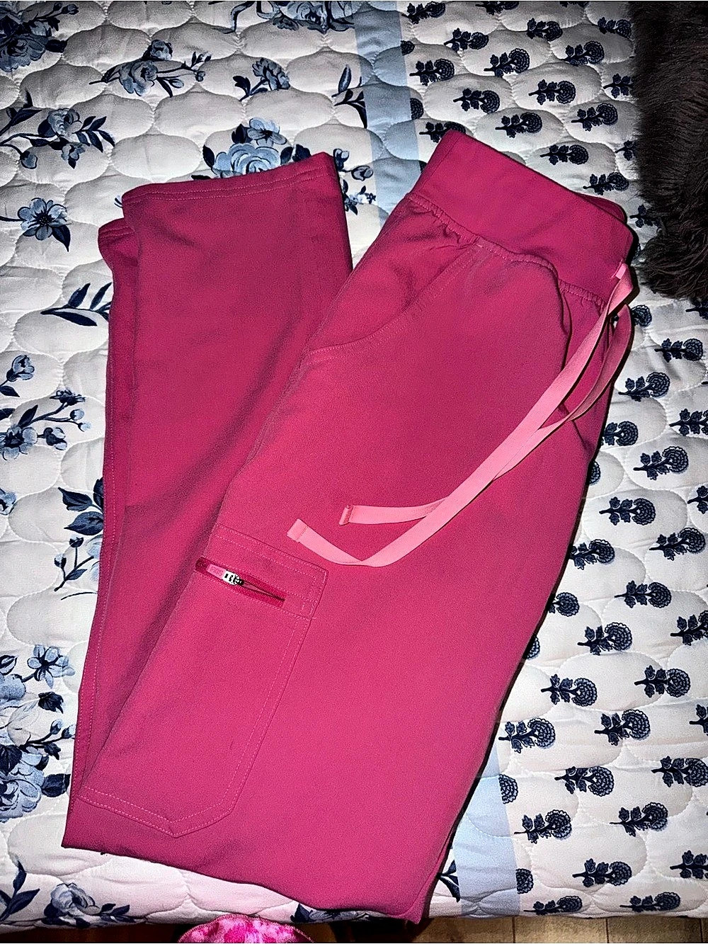 FIGS Scrub Pants F*ing Pink